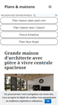 Mobile Screenshot of plan-maison-plain-pied.com